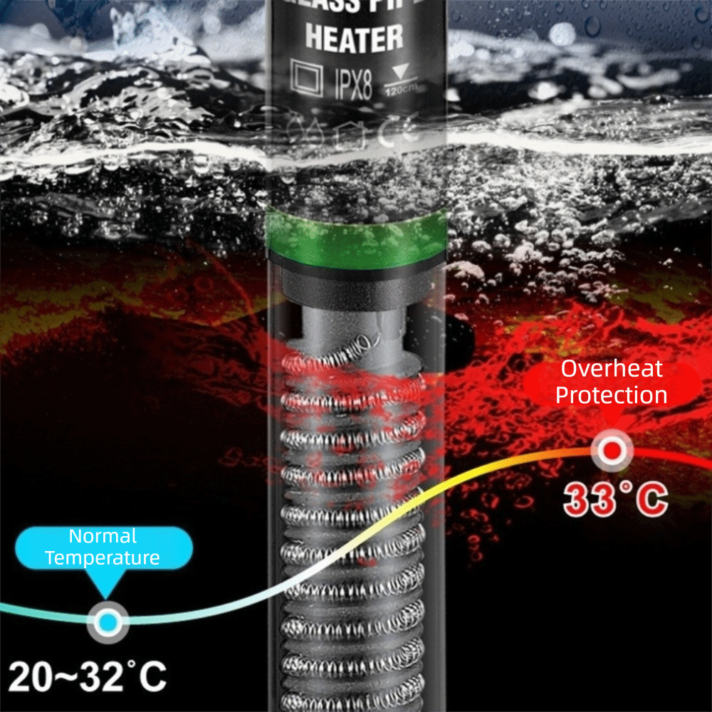 Marine Aquarium Heater - Погружной нагреватель для аквариума 25-300 Вт