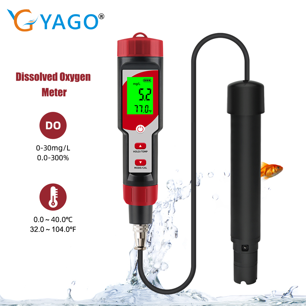 Marine Aquarium Hydrometer - Цифровой измеритель растворенного кислорода с ATC