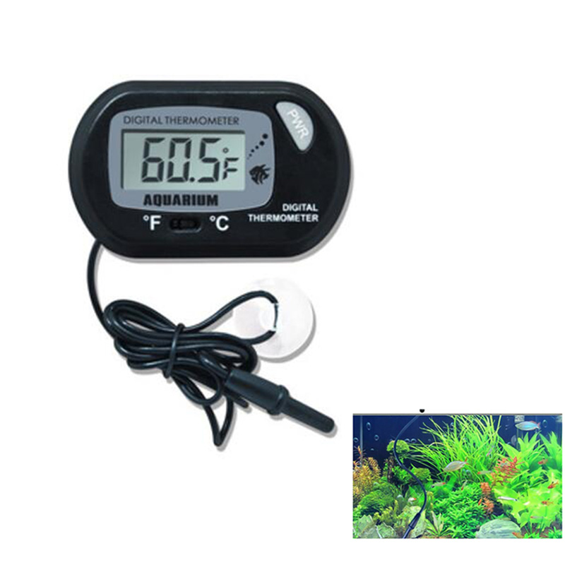 Marine Aquarium Hydrometer - ЖК-цифровой аквариумный термометр для аквариума, измеритель