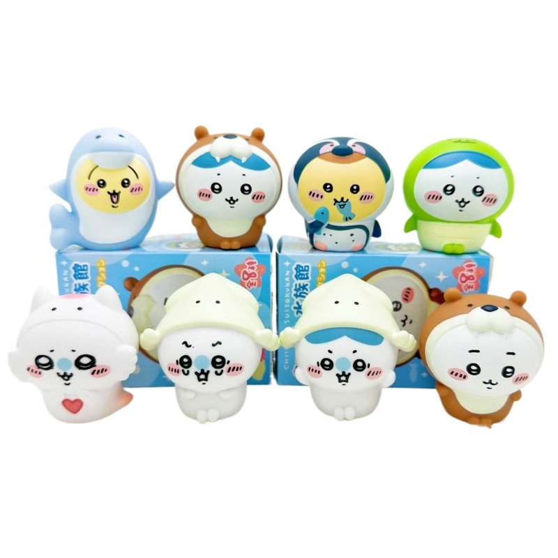 Набор из 8 фигурок Kawaii Chii – обзор и цена Aquarium And Marine