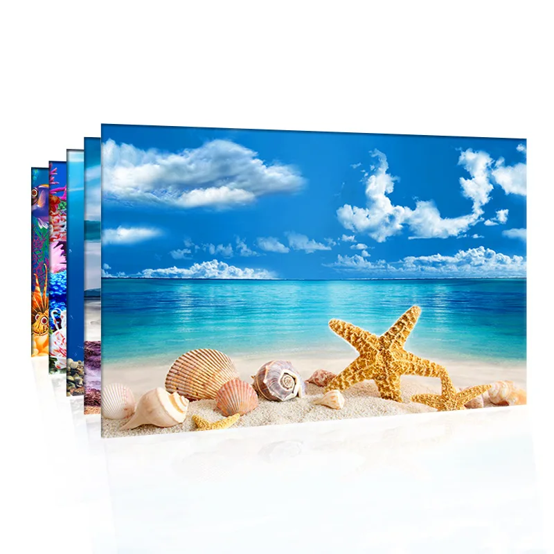 Фон для аквариума, 3d наклейка – обзор и цена Marine Aquarium Hobby