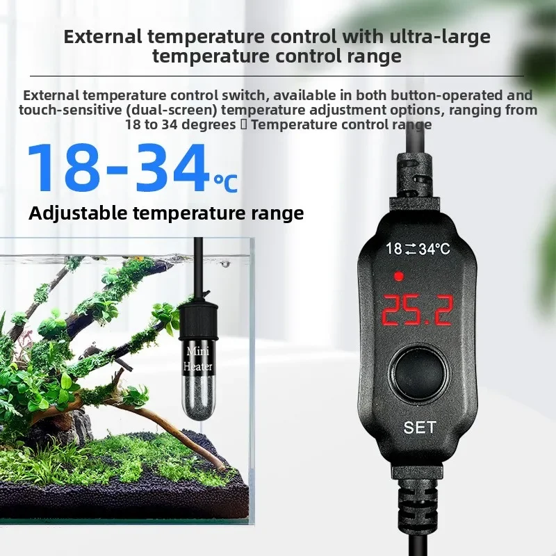 Универсальный мини-нагреватель – обзор и цена Marine Aquarium Heater