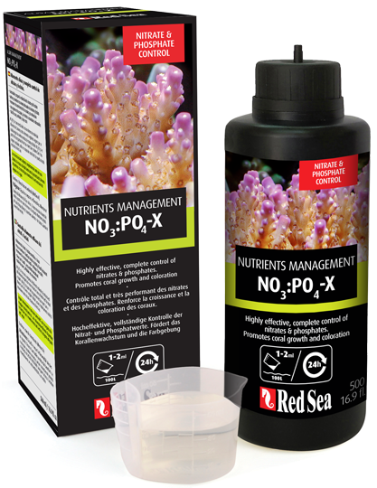 Red Sea NO3:PO4-X: Жидкое сред – обзор и цена Marine Aquarium Nitrate Removal