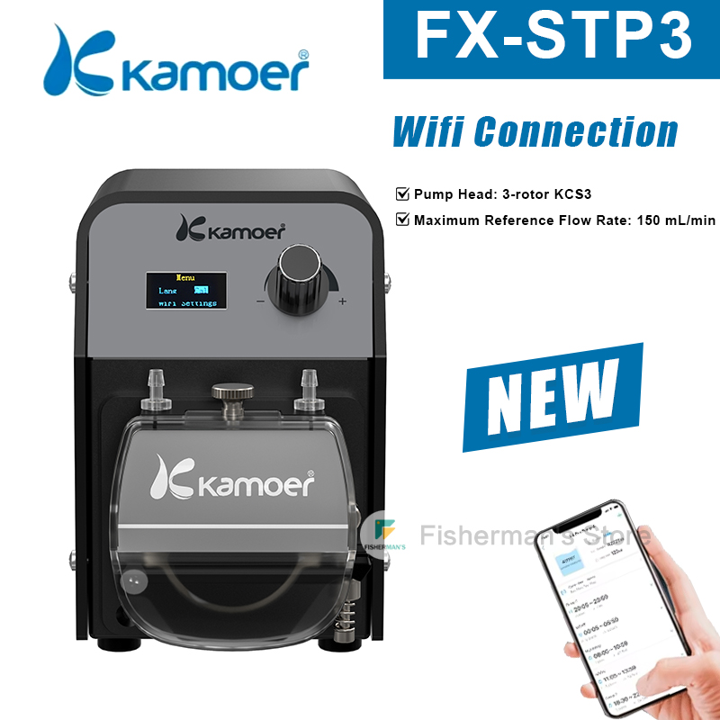 Kamoer FX-STP3 WIFI перистальт – обзор и цена Calcium Reactor Media