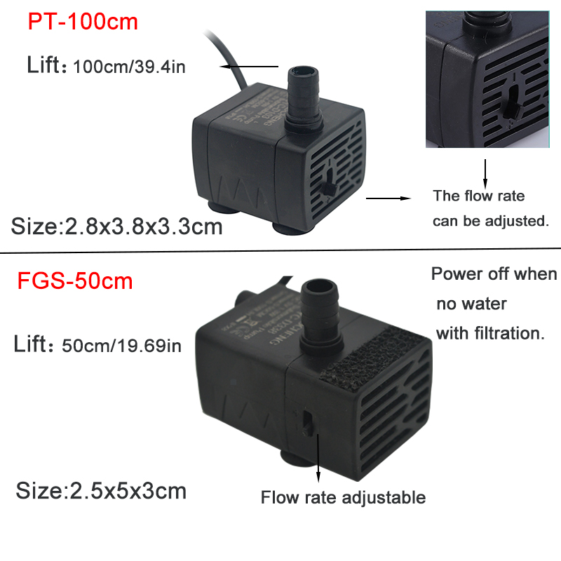 Ультратихий USB-насос для аква – обзор и цена Marine Aquarium Water