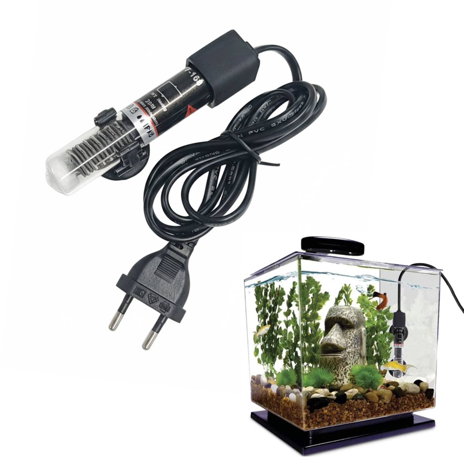 Мини-нагреватель для аквариума – обзор и цена Marine Aquarium Heater