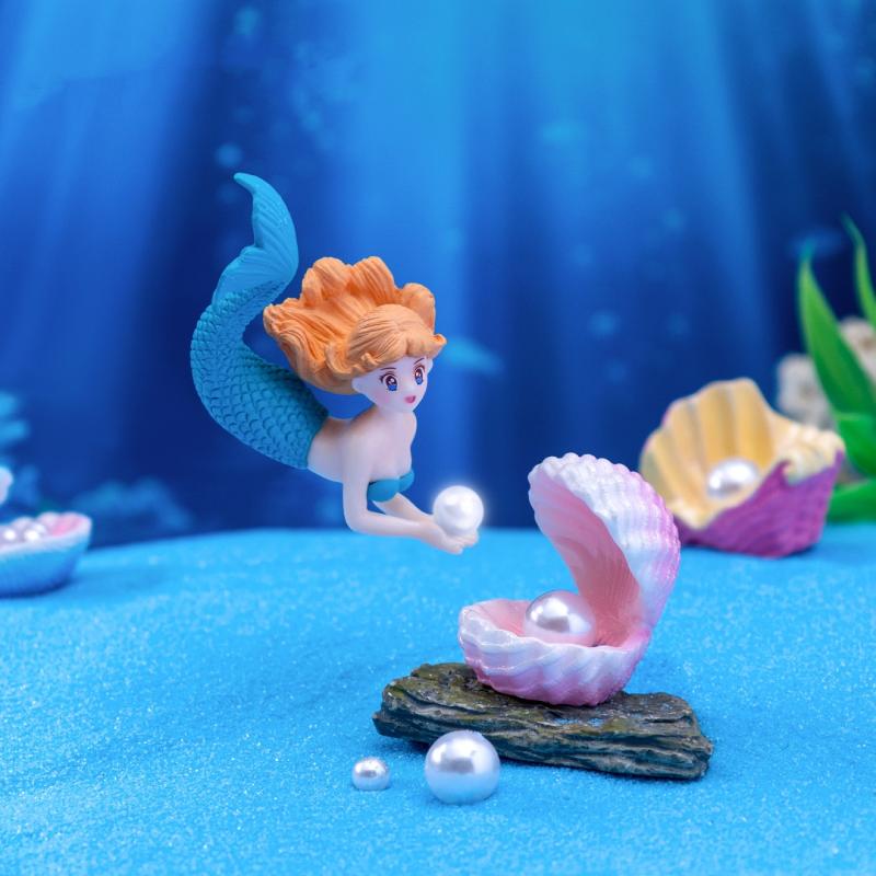 Набор из 4 пластиковых миниатю – обзор и цена Marine Aquarium Hobby