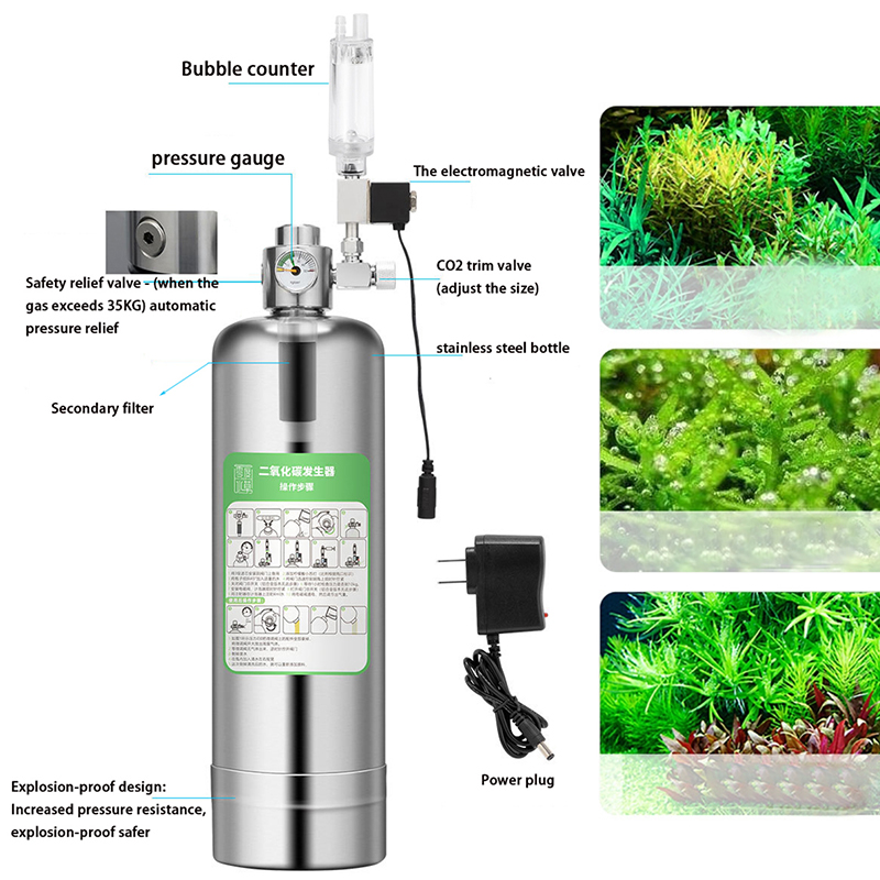 1L 2L СО2 Генератор для впрыск – обзор и цена Marine Aquarium Hydrometer
