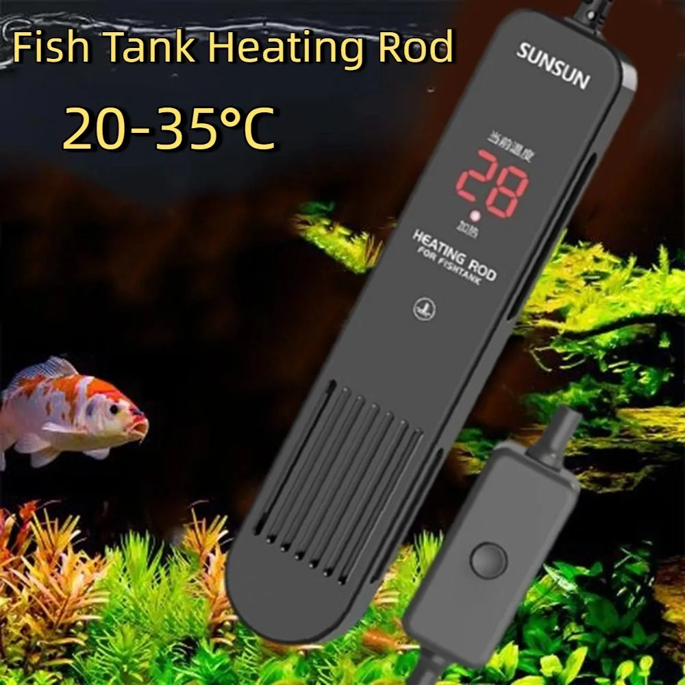 ЖК-дисплей 20-35 ° C цифровой  – обзор и цена Marine Aquarium Heater